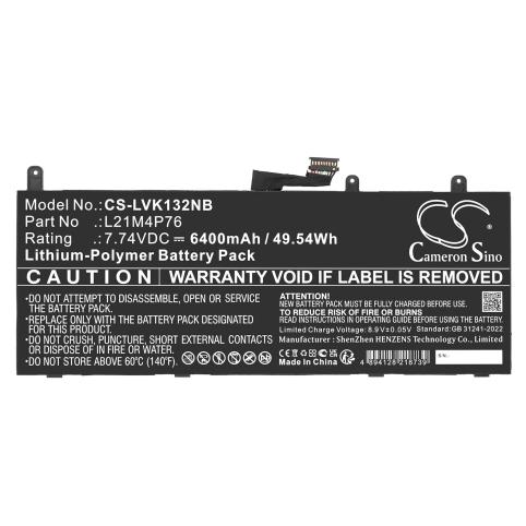 Batterie pc portable lenovo thinkpad x13s gen 1