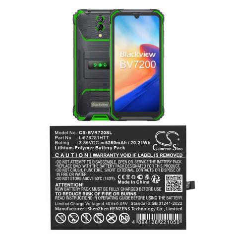 Batterie blackview bv7200